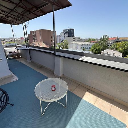 Terrace View Downtown Studio Bukares Bagian luar foto